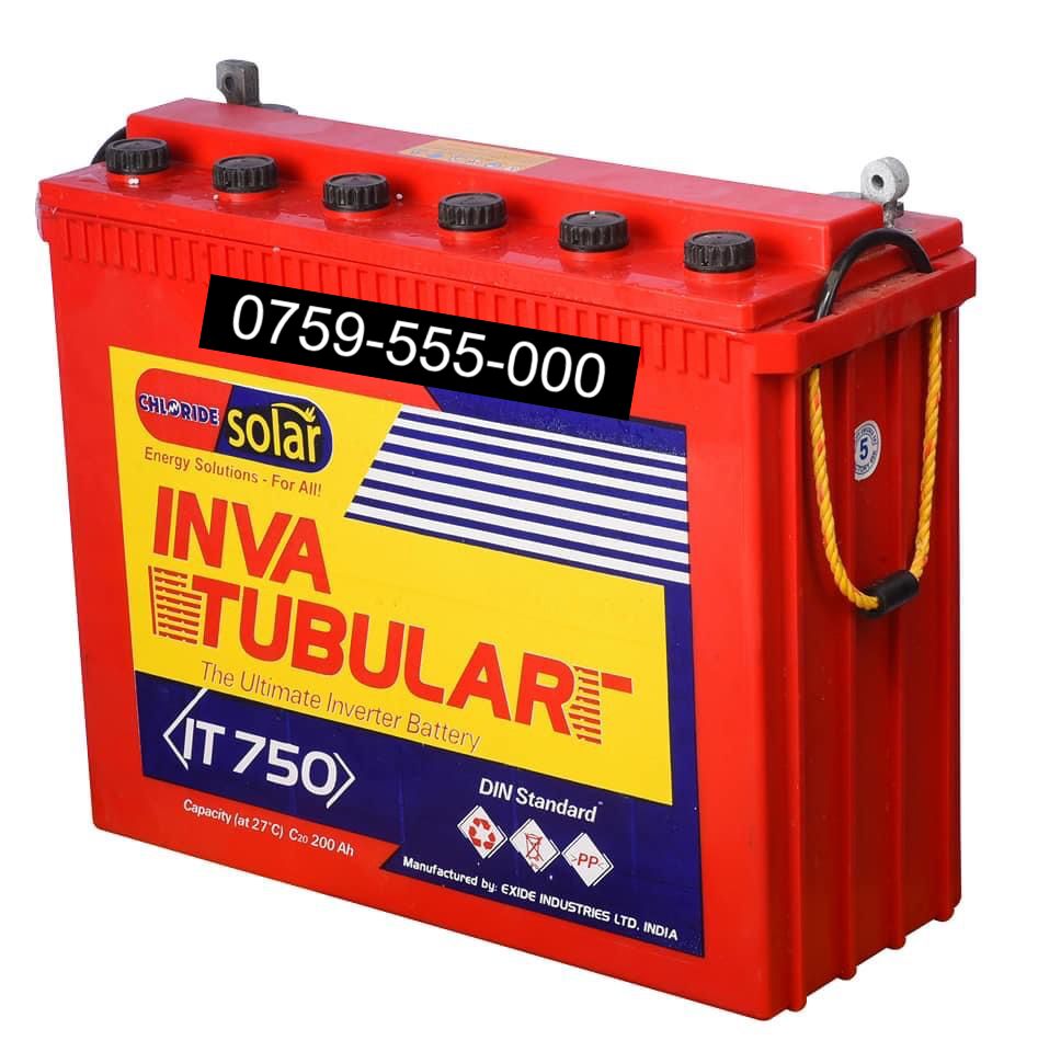 Original Ritar Solar Batteries 200AH 12V Kenya